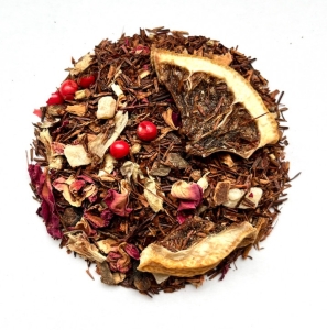 Rooibos Tanganika - czerwony rooibos z  mango cynamonem i czerownym pieprzem