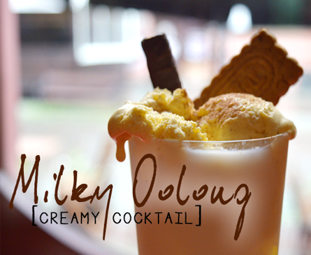 Małe Fanaberie - Milky Oolong Cocktail